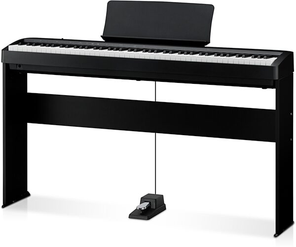 Kawai ES60 Portable Digital Piano, New, Angled with cabinet Front
