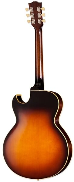 Gibson 1959 ES-175S Historic Electric Guitar (with Case), Vintage Burst - Back