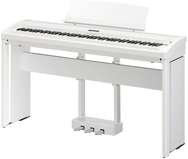 Kawai ES8 Digital Piano Stand, Snow White