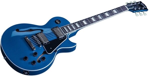 Gibson 2016 ES Les Paul Electric Guitar (with Case), Pelham Blue Closeup
