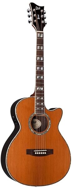 ESP LTD Xtone AC-15ES Cedar Top Acoustic-Electric Guitar, Main