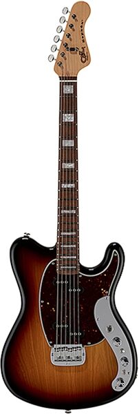 G&L CLF Research Espada Electric Guitar (with Case), Action Position Back