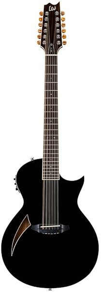 ESP LTD ARC-12 Acoustic-Electric Guitar, 12-String, Black