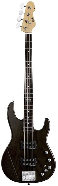 ESP E-II AP-4 Electric Bass (with Case), See Thru Black