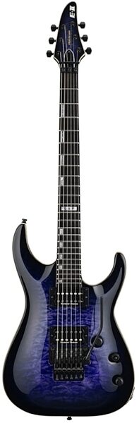 ESP E-II Horizon III QMFR Electric Guitar, Reindeer Blue