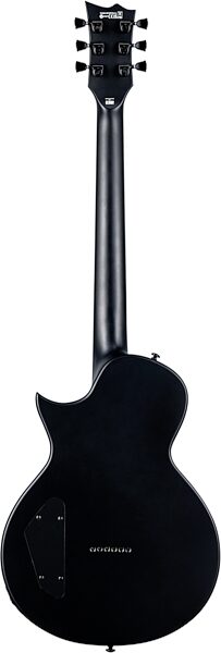 ESP LTD Deluxe EC-01FT Electric Guitar, Charcoal Burst Satin Teardrop, Action Position Back