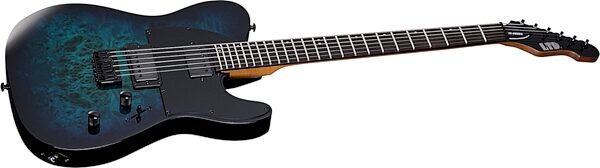 ESP LTD TE-200DX Electric Guitar, Blue Burst, Action Position Back