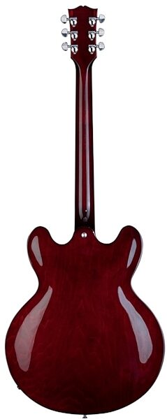 Gibson 2015 ES-335 Studio Electric Guitar (with Case), Wine Red Back
