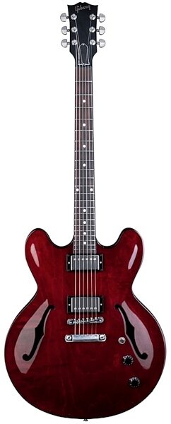Gibson 2015 ES-335 Studio Electric Guitar (with Case), Wine Red