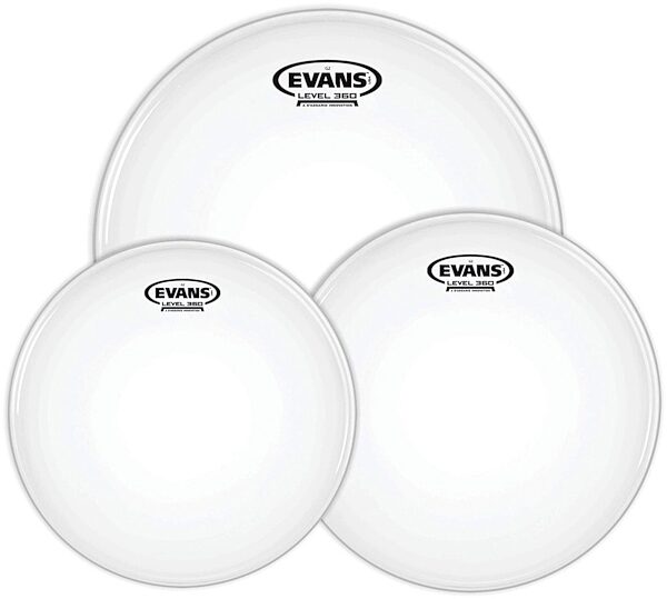 Evans G2 Coated Drumhead, 10 inch, 12 inch, 16 inch, Rock Tom Pack, Main