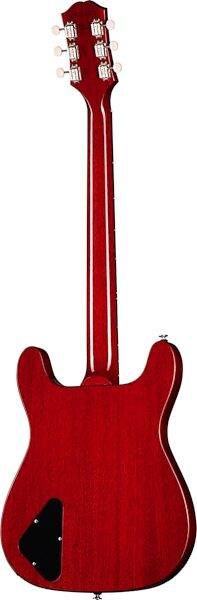 Epiphone USA Coronet Electric Guitar (with Case), Vintage Cherry, Action Position Back