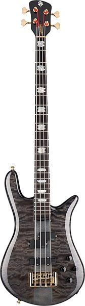 Spector Euro 4 Doug Wimbish Signature Model Electric Bass, Black Stain Gloss, Action Position Back