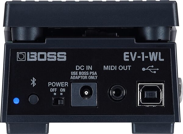 Boss EV-1-WL Wireless MIDI Expression Pedal, Blemished, Action Position Front