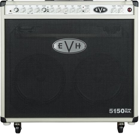 EVH 5150III 50 Watt 6L6 2x12 Tube Guitar Combo Amplifier, Ivory, USED, Scratch and Dent, Ivory
