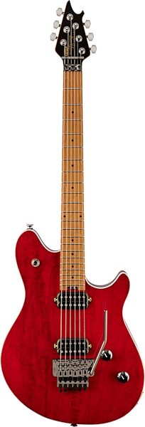 EVH Eddie Van Halen Wolfgang WG Standard Electric Guitar, Wine Red, Action Position Back