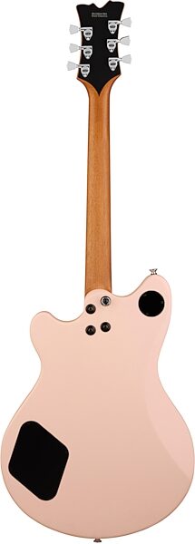 EVH Eddie Van Halen Limited Edition SA-126 Special Electric Guitar, with Ebony Fingerboard (with Case), Satin Shell Pink, Action Position Back