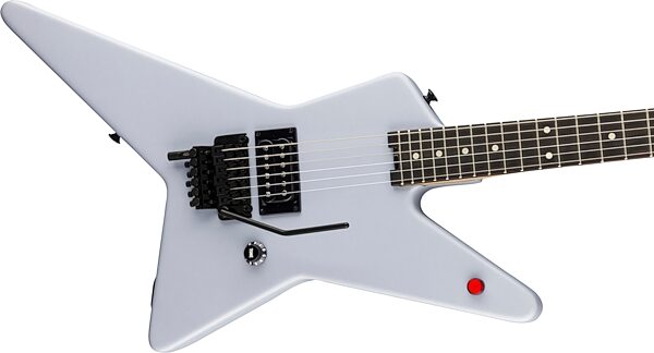 EVH Eddie Van Halen Star Limited Edition Electric Guitar (with Gig Bag), Primer Gray, Open Box (Very Good), Main with all components Back