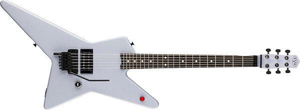 EVH Eddie Van Halen Star Limited Edition Electric Guitar (with Gig Bag), Primer Gray, Open Box (Very Good), Main with all components Back