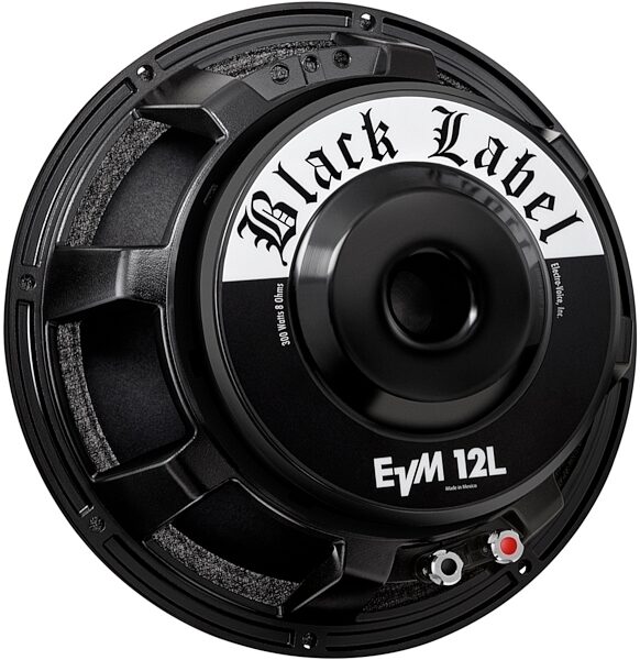Electro-Voice EVM12L Zakk Wylde Black Label Guitar Speaker (300 Watts, 12"), 8 Ohms, Alternate