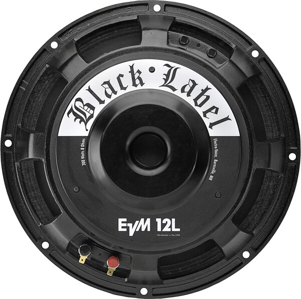 Electro-Voice EVM12L Zakk Wylde Black Label Guitar Speaker (300 Watts, 12"), 8 Ohms, Main