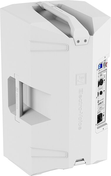 Electro-Voice EVERSE 12 Battery-Powered PA Speaker, White, Action Position Back