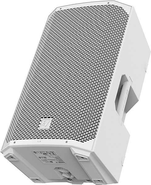 Electro-Voice EVERSE 12 Battery-Powered PA Speaker, White, Action Position Back