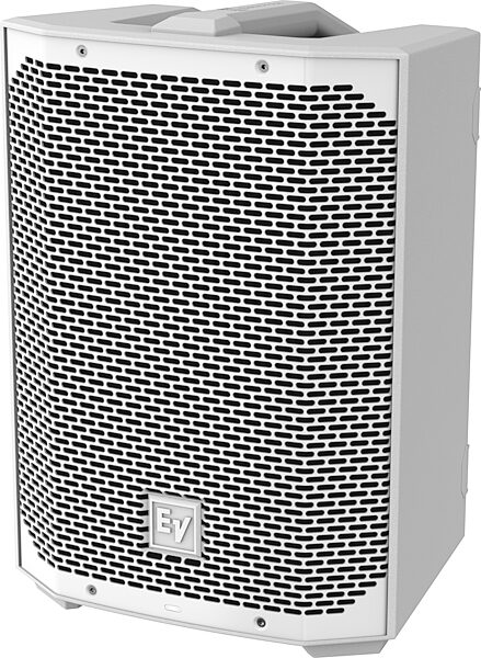 Electro-Voice EVERSE 8 Battery-Powered PA Speaker, White, Single Speaker, Blemished, Action Position Back