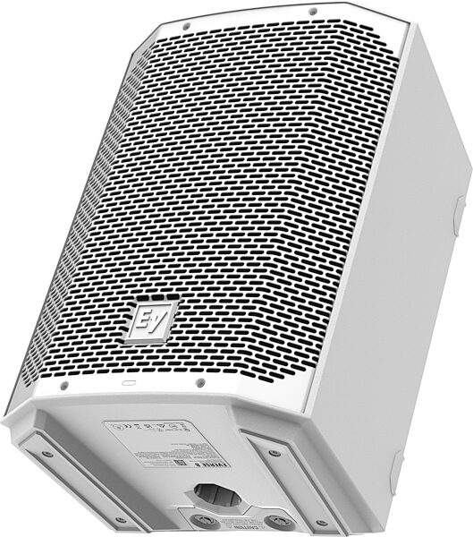 Electro-Voice EVERSE 8 Battery-Powered PA Speaker, White, Single Speaker, Blemished, Action Position Back