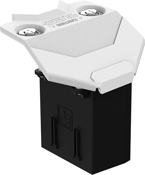 Electro-Voice EVERSE 12 Battery-Powered PA Speaker, White, Action Position Back
