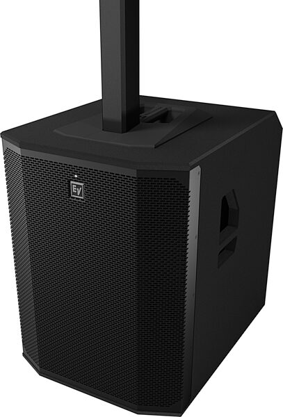 Electro-Voice EVOLVE 90 Powered Column Loudspeaker System, Black, Action Position Back