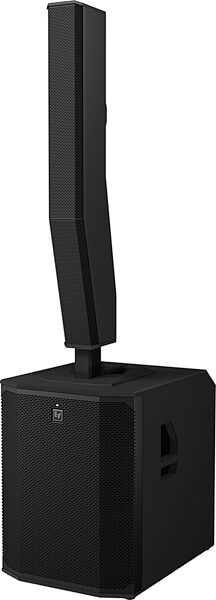 Electro-Voice Short Column Speaker Pole for EVOLVE 70 and 90, Black, Action Position Back