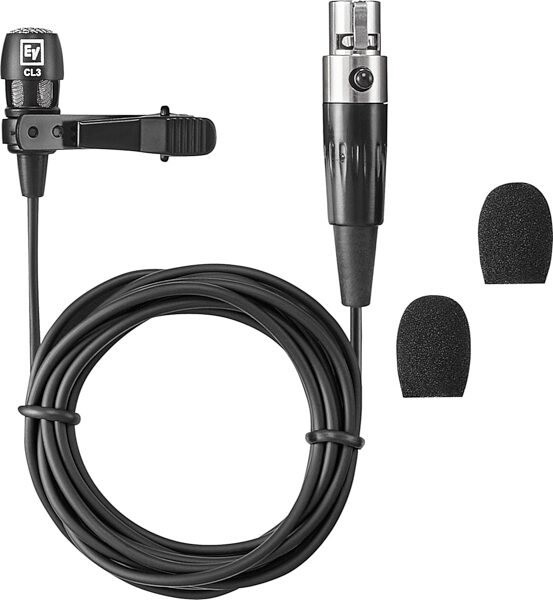 Electro-Voice RE3-BPCL Wireless Cardioid Lavalier Microphone System, Band 5H (560-596 MHz), View