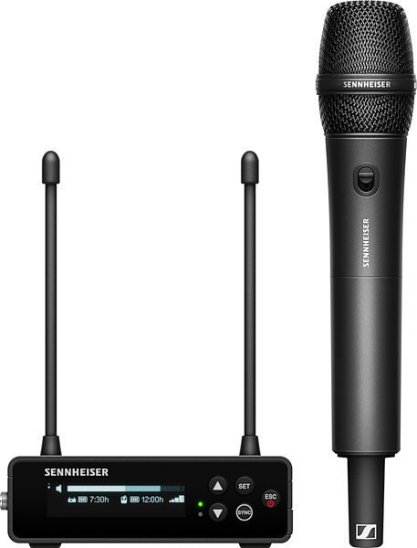Sennheiser EW-DP 835 SET Portable Wireless Dynamic Microphone System, Band Q1-6, Main