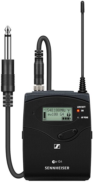 Sennheiser ew100 G4 Ci1 Guitar Wireless System, Band A (516-558 MHz), Trans