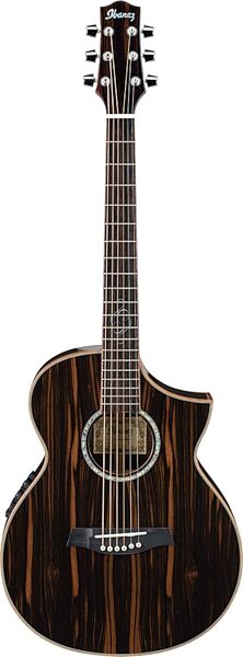 Ibanez EWC30EBE Exotic Wood Acoustic-Electric Guitar, Natural
