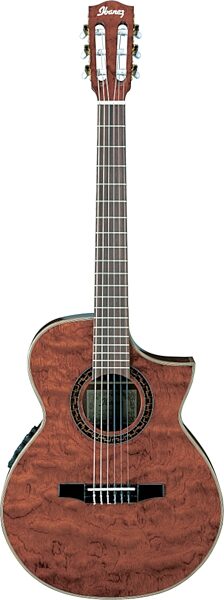 Ibanez EW28BGE Exotic Wood Classical Acoustic-Electric Guitar, Natural
