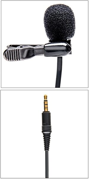 Azden EX-503i Studio Pro Lapel Microphone, Connector