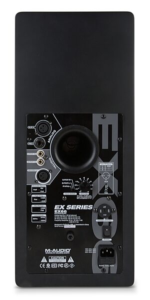 M-Audio EX66 Active Reference Monitor (200 Watts, 2x6 in.), Rear
