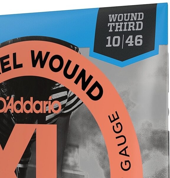 D'Addario EXL110W Nickel Wound Electric Guitar Strings (Light), New, view