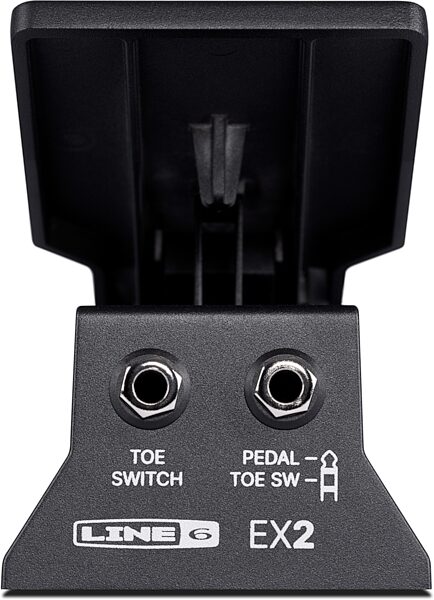 Line 6 EX2 Expression Pedal with Toe Switch, New, Action Position Back