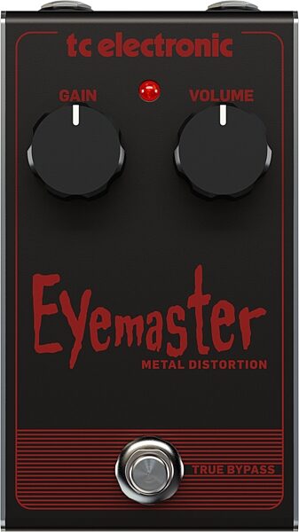 TC Electronic Eyemaster Metal Distortion Pedal, Action Position Back