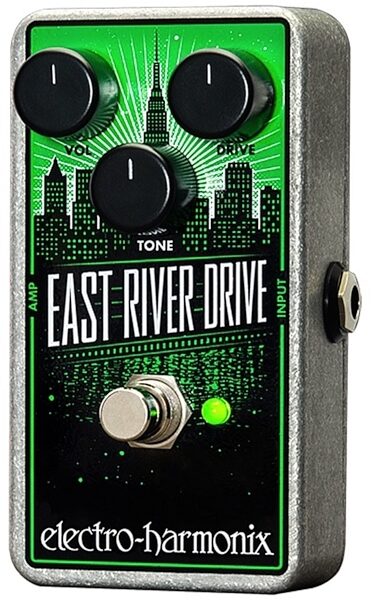 Electro-Harmonix East River Overdrive Pedal, New, Main