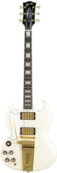 Gibson Elliot Easton Signature SG Electric Guitar with Maestro, Classic White