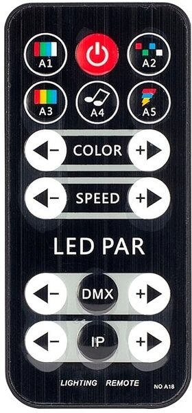 Eliminator Lighting Mini Par Bar Stage Lights, New, Remote