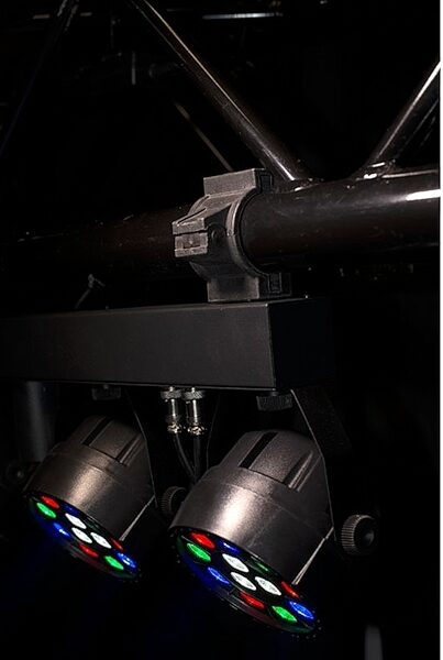 Eliminator Lighting Mini Par Bar Stage Lights, New, Detail