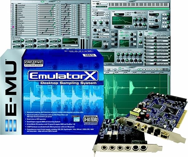 Emu Emulator X Sampling System with 1212M (Windows), Main