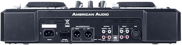 American Audio Encore 2000 DJ System, Rear