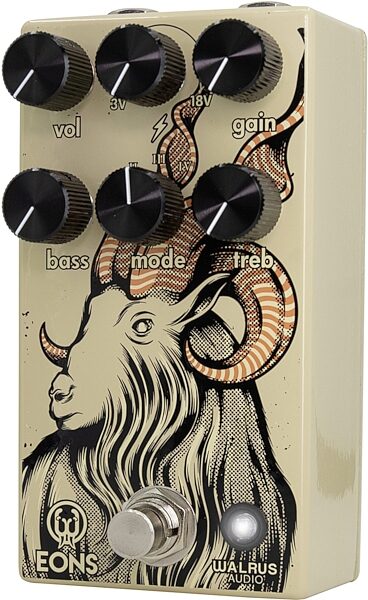 Walrus Audio Eons Five-State Fuzz Pedal, New, Action Position Back