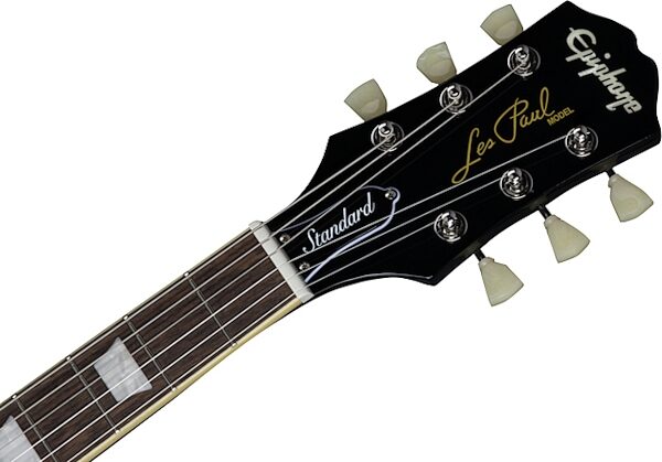 Epiphone Les Paul Standard 50s Electric Guitar, Ebony, Blemished, Action Position Back