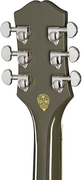 Epiphone Exclusive Shinichi Ubukata ES-355 Custom Electric Guitar (with Case), Olive Drab, Main